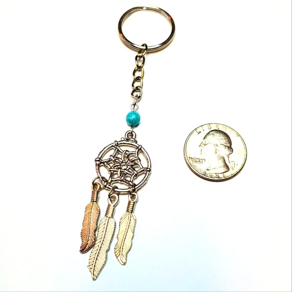 Dream catcher keychain